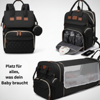 BebyGo - Wickeltasche mit Reisebett