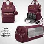 BebyGo - Wickeltasche mit Reisebett