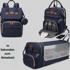 BebyGo - Wickeltasche mit Reisebett