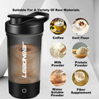 Elektrischer Mixer-Becher – Tragbarer Shaker für Proteinpulver, Milchpulver & Säfte | Heim, Reise, Sport