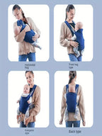 Baby-Tragetuch – Vielseitig für alle Jahreszeiten | 4 Trageweisen | Bis 15 kg