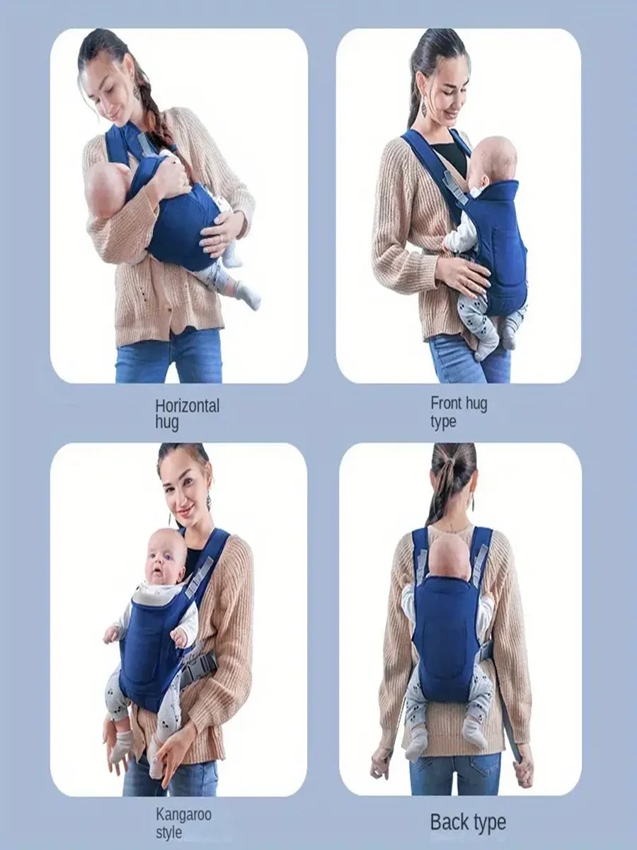 Baby-Tragetuch – Vielseitig für alle Jahreszeiten | 4 Trageweisen | Bis 15 kg