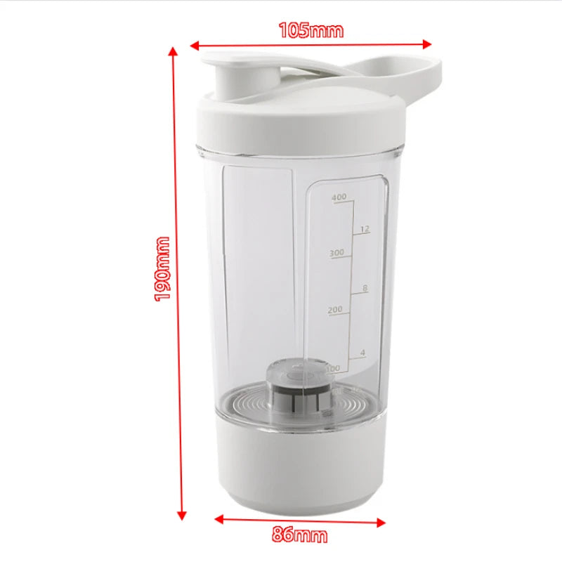 Elektrischer Mixer-Becher – Tragbarer Shaker für Proteinpulver, Milchpulver & Säfte | Heim, Reise, Sport