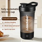 Elektrischer Mixer-Becher – Tragbarer Shaker für Proteinpulver, Milchpulver & Säfte | Heim, Reise, Sport
