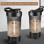 Elektrischer Mixer-Becher – Tragbarer Shaker für Proteinpulver, Milchpulver & Säfte | Heim, Reise, Sport