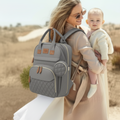 BebyGo - Wickeltasche mit Reisebett