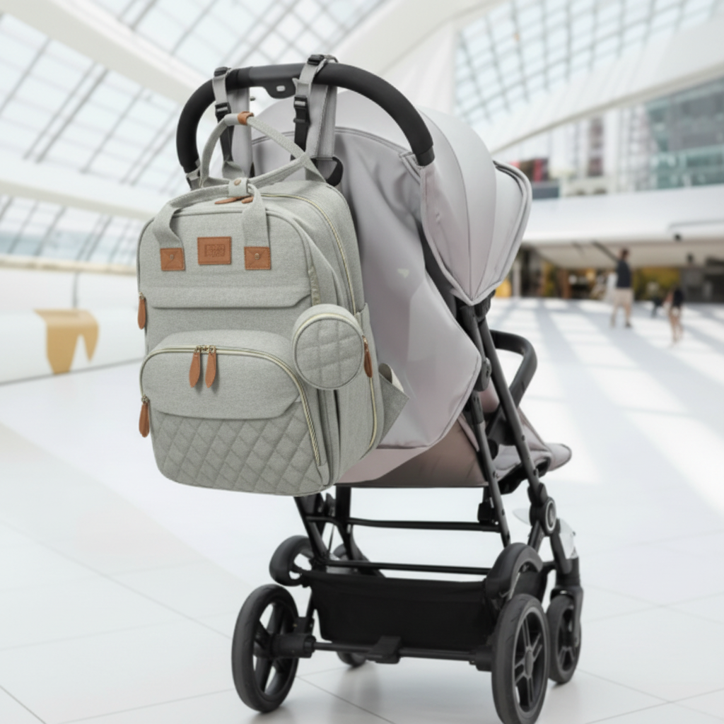 Tasche am Kinderwagen